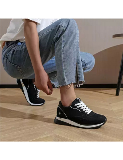 R413- Sneakers Moow "Sombres" (T36-T41) (noir)