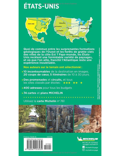 GUIDE VERT ETATS-UNIS