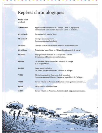 SAPIENS - TOME 1 (BD) - LA NAISSANCE DE L'HUMANITE