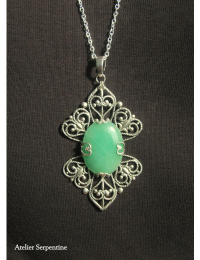 Collier "THEODORA" Aventurine