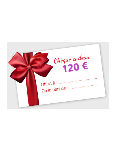 Chèque Cadeau 120€