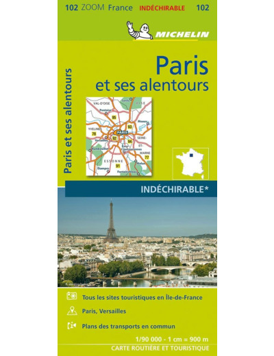 CARTE ZOOM PARIS ET SES ALENTOURS