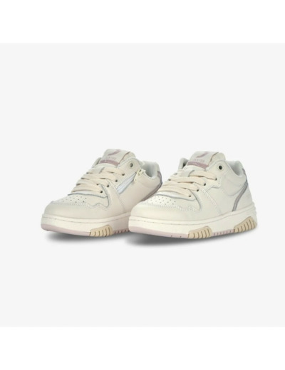 White sneakers kids pink - Icon low kids - SJ