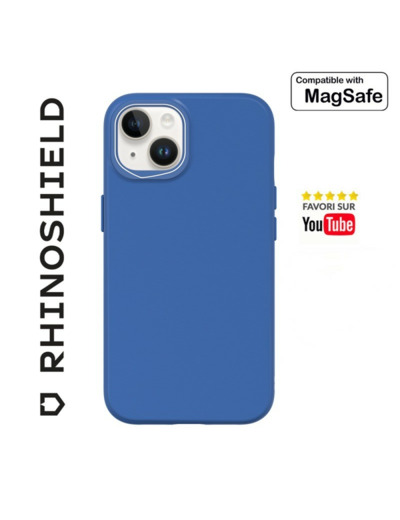 RHINOSHIELD COQUE SOLIDSUIT BLEU COBALT COMPATIBLE MAGSAFE POUR APPLE IPHONE 14 PLUS