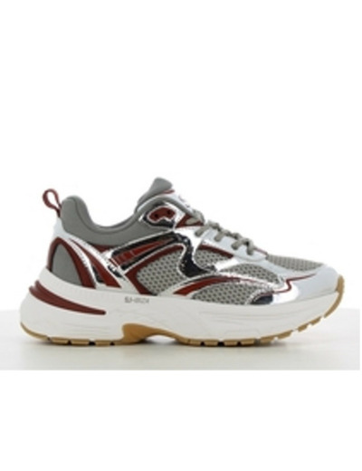 Sport Athletic  Ibiza - Silver / Dark Red - SJ