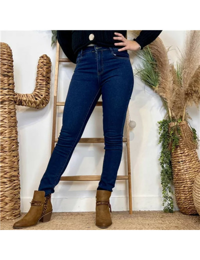 M975- Jean coupe Slim Voggo (T36-T44) (denim)