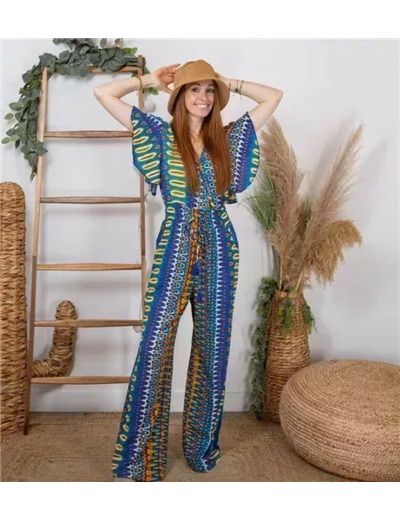 K188- Combinaison Isla Bonita (S-Xl) (bleu canard)