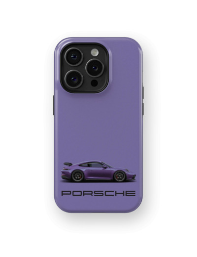 Purple Porsche | Coque de téléphone 3D 2en1 Ultra-résistante