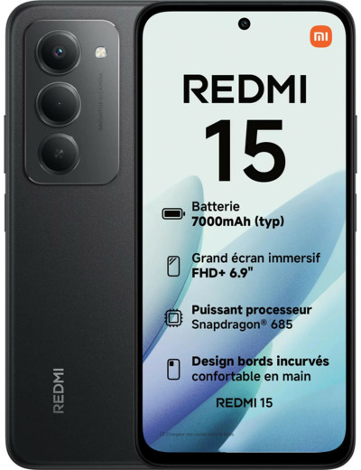 XIAOMI Redmi 15 4G - Neuf