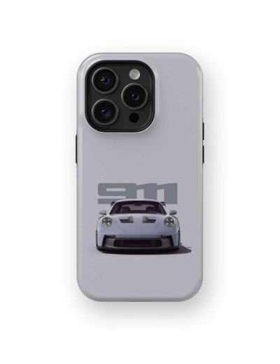 Bland Purple Porsche | Coque de téléphone 3D 2en1 Ultra-résistante