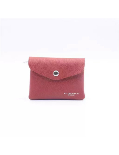 P422- Porte Monnaie / Cartes (rouge)