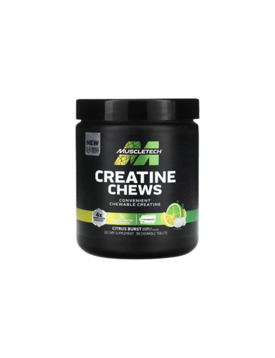 MUSCLETECH CREATINE CHEWS CREAPURE 90 TABLETS