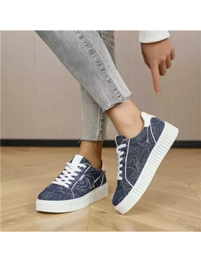 R399- Basket Moow Creepers (T36-T41) (denim)