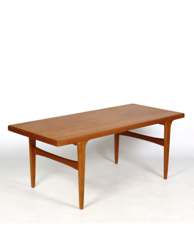 Table basse en teck années 60