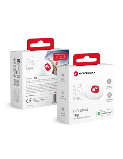 FORCELL F-Tag - Localisateur d'Objets Certifié Apple