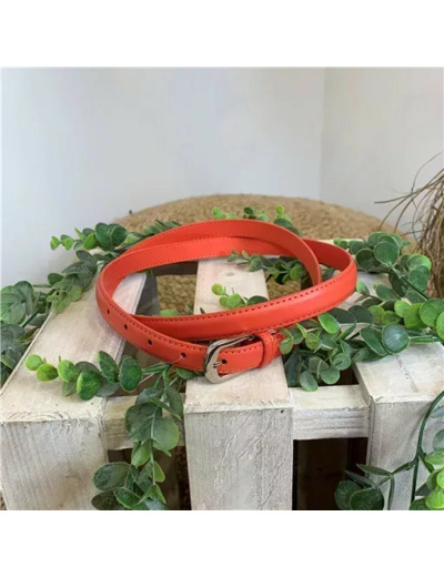 V696- Ceinture sécable Très Fine 1.8cm (corail)