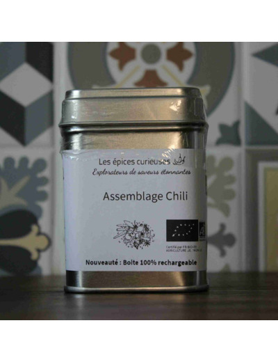 Assemblage Chili - 40G - Boite métal