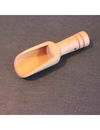 Cuillère à sel en bambou de 8 cm