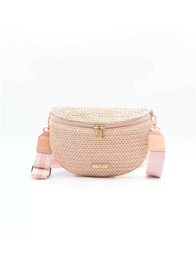 P437- Banane Paille Flora & Co (rose pâle)