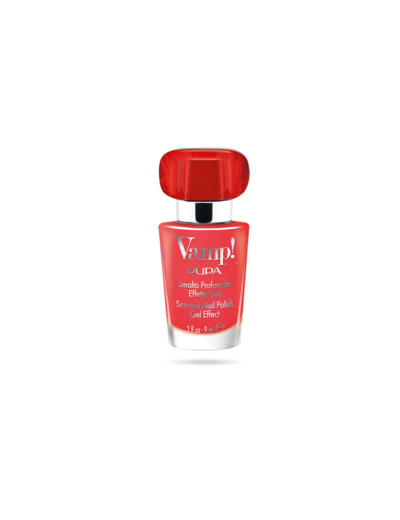 PUPA Vamp! Vernis parfumé effet gel à la fragrance rouge N°213  9 ml