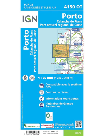 4150OT PORTO CALANCHE DE PIANA PNR DE CORSE