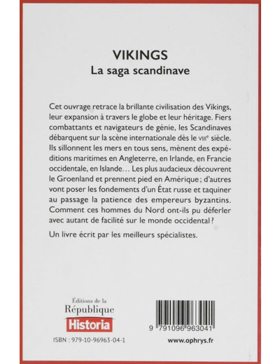 VIKINGS - LA SAGA SCANDINAVE