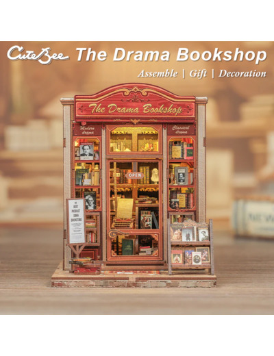 The Drama Bookshop - Maquette Booknook Serre-livre