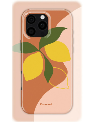 Lemon Glow | Coque de téléphone 3D 2en1 Ultra-résistante