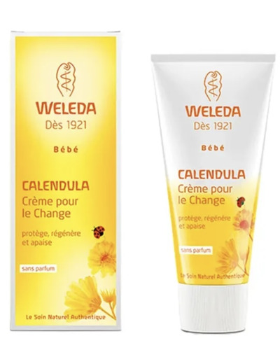 Crème pour le change au calendula