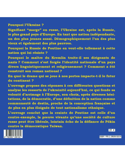L'UKRAINE - ATLAS GEOPOLITIQUE D'UNE IDEE EUROPEENNE