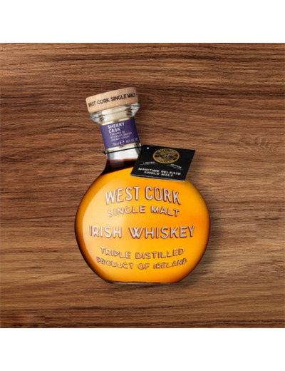 Whiskey Irlandais West Cork Maritime – Single Malt Sherry Cask Finish 46% – 70 cl