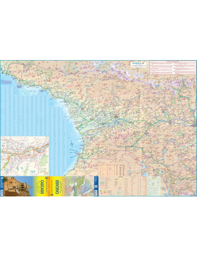 CAUCASUS 1:430 000/1 650 000