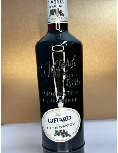 crème cassis d'Anjou "Giffard" (70cl)