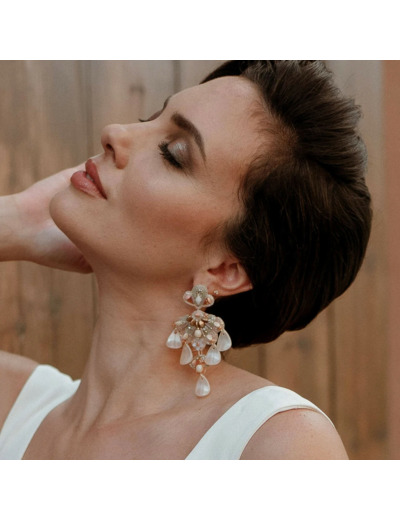Boucles d'oreilles Asmée