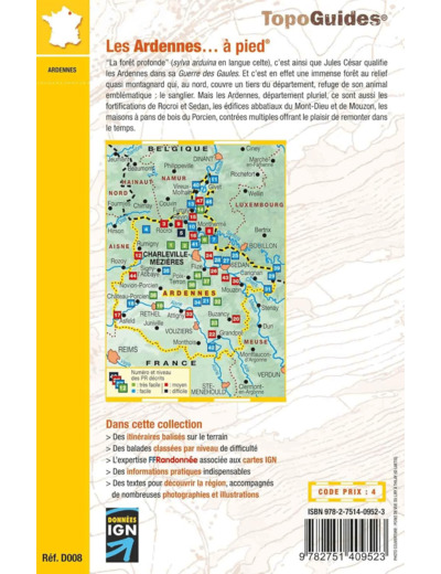 LES ARDENNES... A PIED - REF. D008