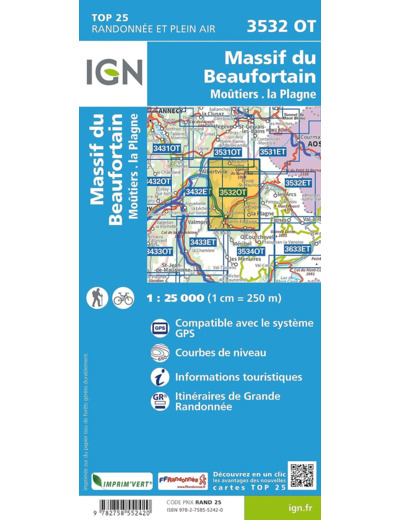 3532OT MASSIF DU BEAUFORTAIN