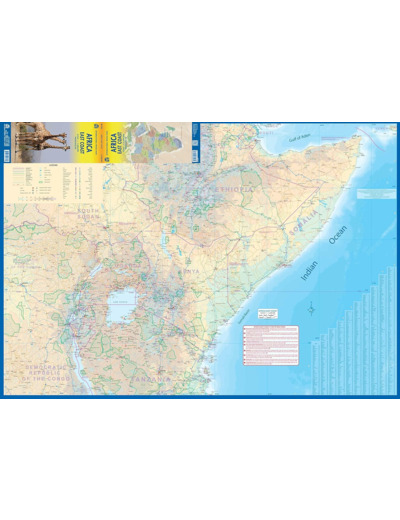 AFRICA EAST COAST 1:3'400'000