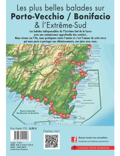 LES PLUS BELLES BALADES SUR PORTO-VECCHIO, BONIFACIO ET L'EXTREME-SUD