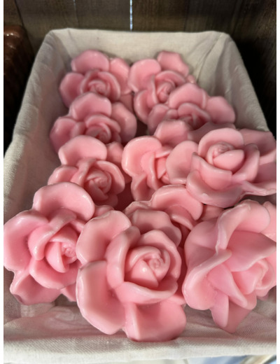 Savon forme de rose "Terre de rose"