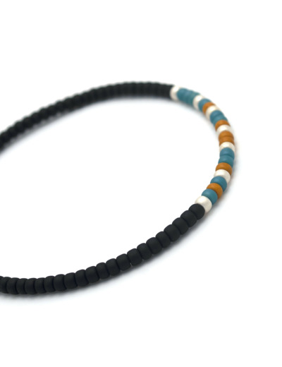 Bracelet homme code Morse "Saumur"
