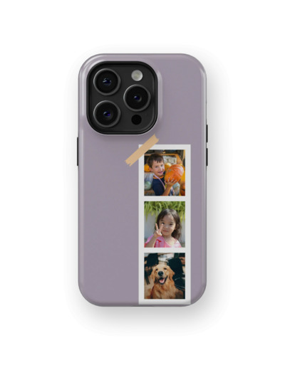 Photo Booth - Purple | Coque de téléphone 3D 2en1 Ultra-résistante