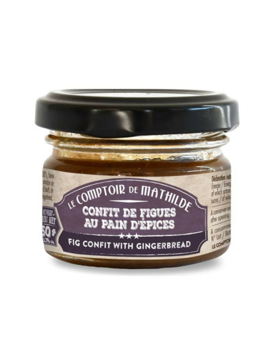 Confit De Figues Au Pain D'epices 50G