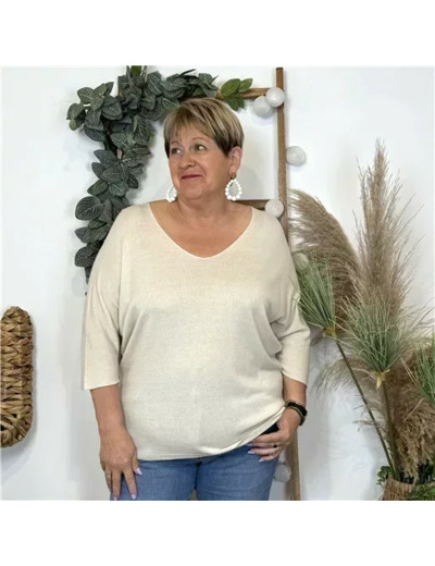 Z145.- Pull léger Emporium (Gt) (beige)