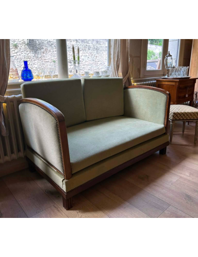 Banquette hirondelle Art Déco