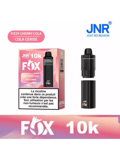 JNR FOX - Puff 10k Fizzy Cherry Cola