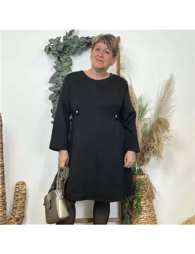 Z380- Robe Christy (T44-T52) (noir)