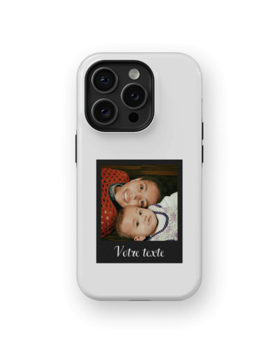 Polaroid Moments - White | Coque de téléphone 3D 2en1 Ultra-résistante
