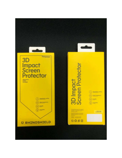 RINOSHIELD Verre trempé souple écran anti-chocs iPhone (série 16 à 18)