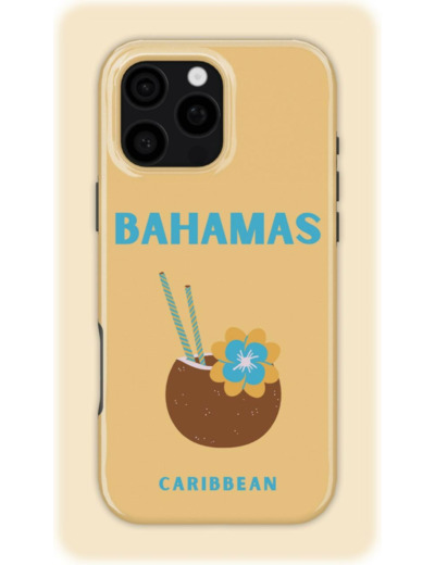 Bahamas Case | Coque de téléphone 3D 2en1 Ultra-résistante