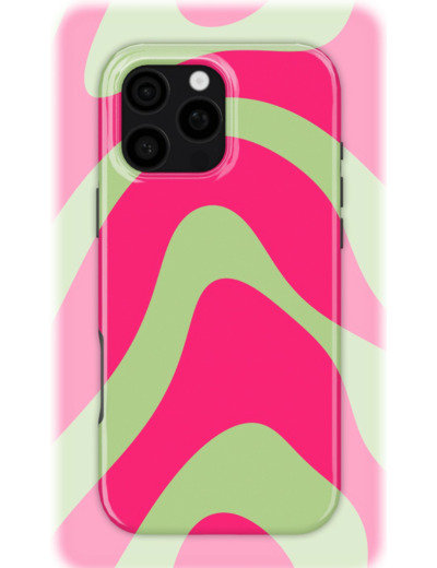 Playful Waves | Coque de téléphone 3D 2en1 Ultra-résistante